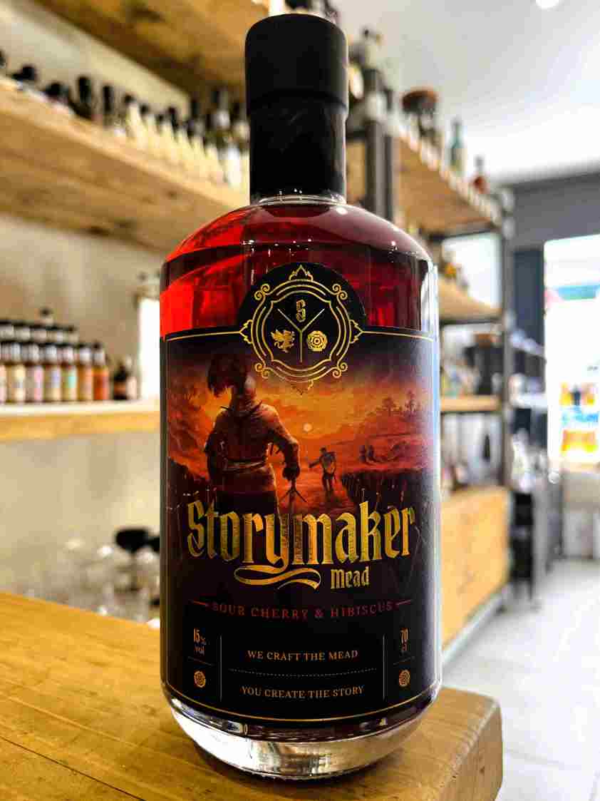 Storymaker Sour Cherry & Hibiscus Mead 15% 70cl