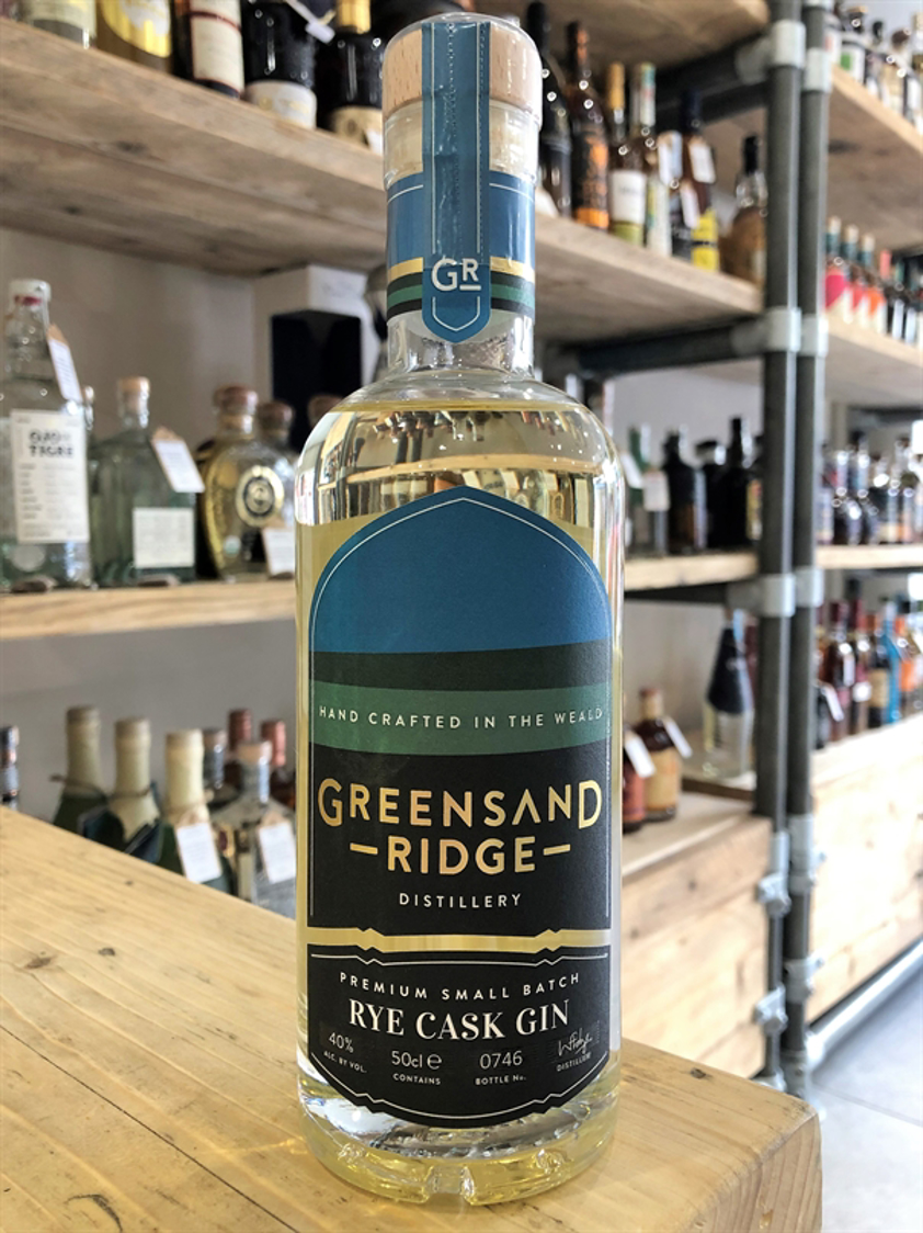 Greensand Ridge Rye Cask Gin 50cl
