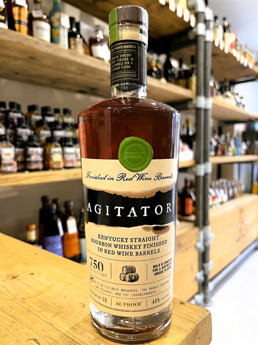 Agitator Kentucky Straight Bourbon Finished In Red Wine Barrels 43% 75cl