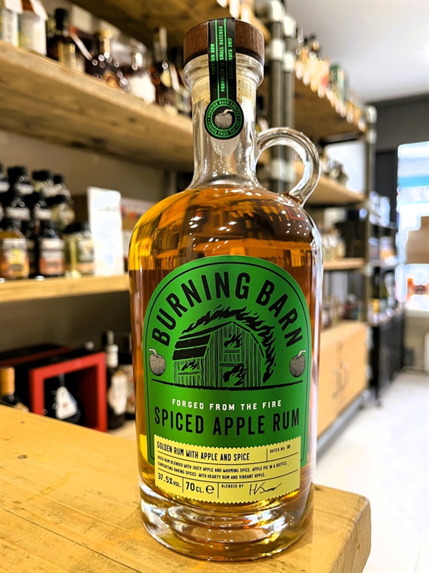 Burning Barn Spiced Apple Rum 37.5% 70cl