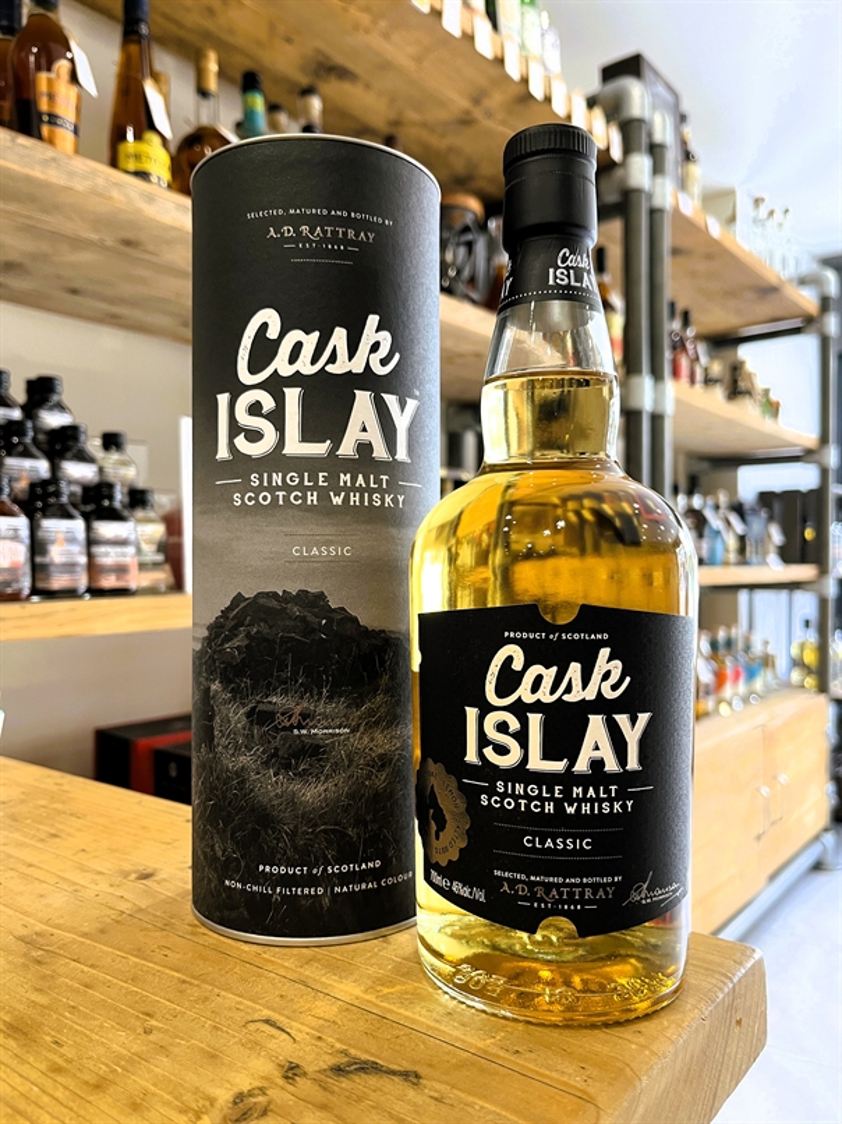 A. D. Rattray Cask Islay Single Malt Scotch Whisky 46% 70cl