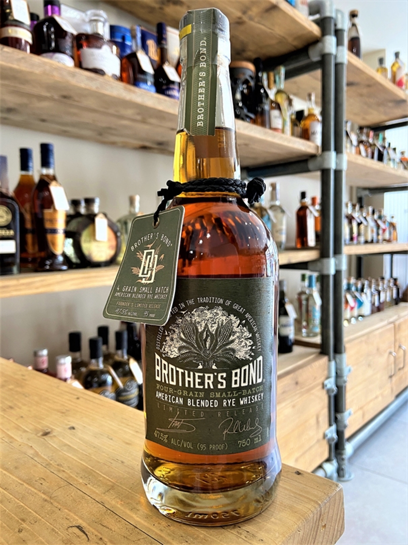 Brother's Bond Blended Rye Whiskey 47.5% 75cl