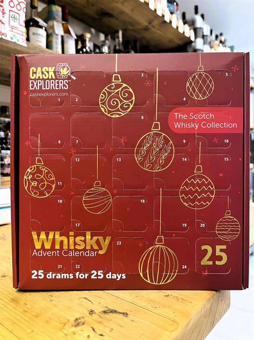 Cask Explorers Scotch Whisky Advent Calendar 25 x 30ml