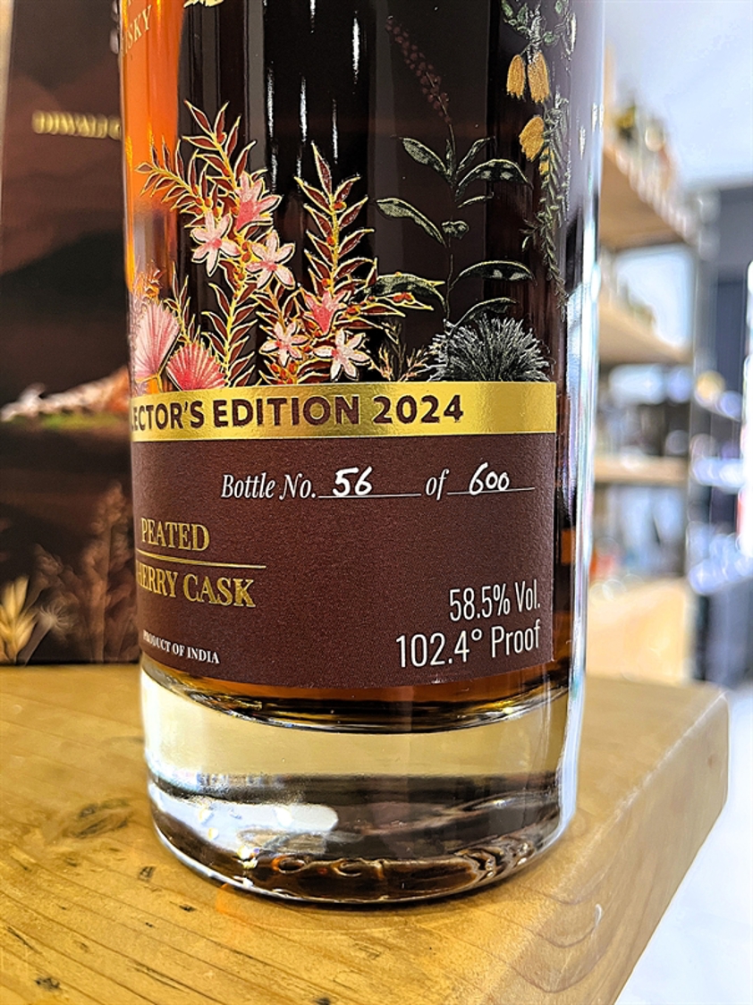 Indri Diwali 2024 Collector's Edition (Bottle 56 of 600) Single Malt Indian Whisky 58.5% 70cl