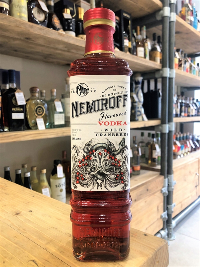 Nemiroff Wild Cranberry Ukraine Vodka 40% 70cl