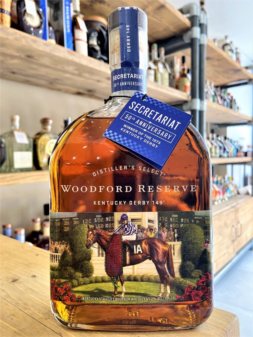 Woodford Reserve Kentucky Derby 149 Secretariat 50th Anniversary Straight Bourbon Whiskey 45.2% 1000cl