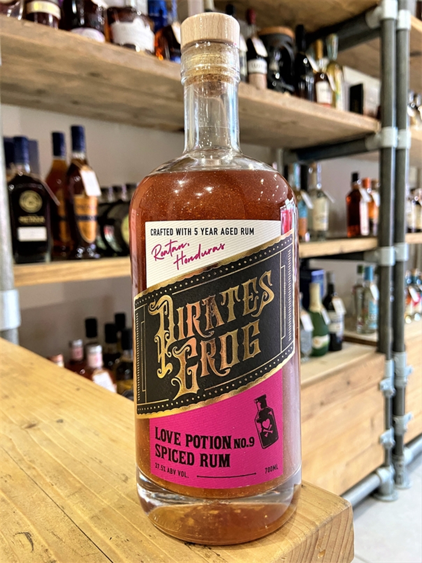 Pirate's Grog Love Potion No. 9 Spiced Rum 37.5% 70cl