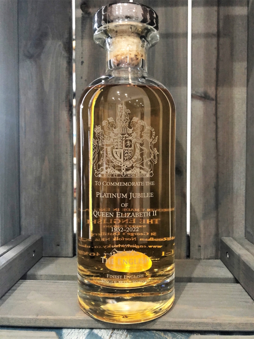 The English Queen Elizabeth II Platinum Jubilee Limited Edition Single Malt Whisky 70cl 46%
