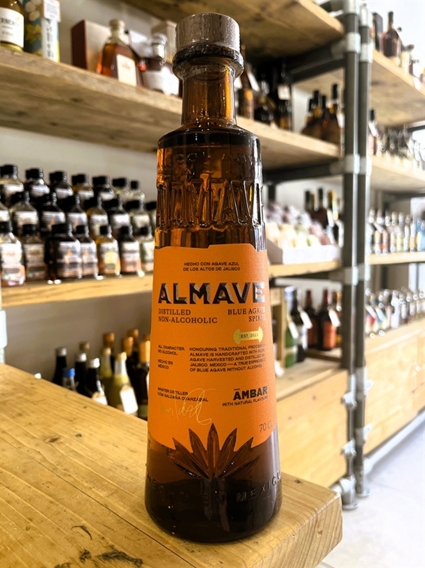 Almave Ambar Non-Alcoholic Blue Agave Spirit 0% 70cl BBE JAN 2025