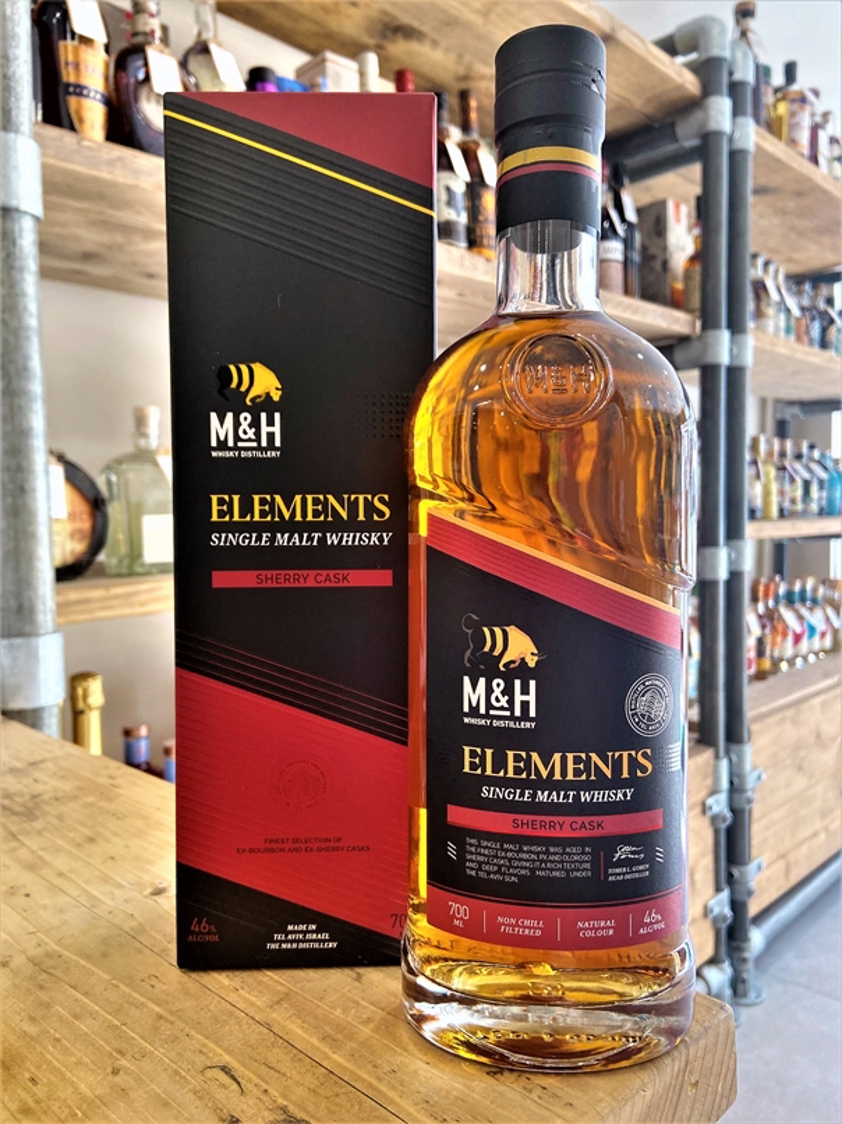 Milk & Honey Elements Sherry Cask Israeli Single Malt Whisky 46% 70cl