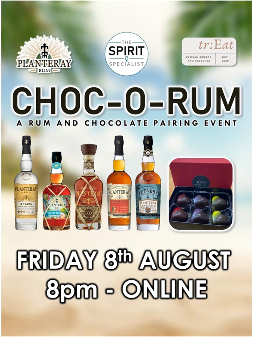 Choc-O-Rum - a Planteray Rum and chocolate pairing event