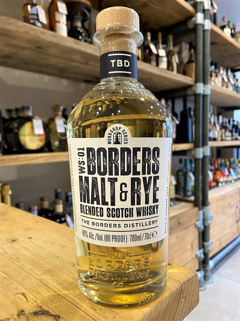 Borders Malt & Rye Blended Scotch Whisky 40% 70cl