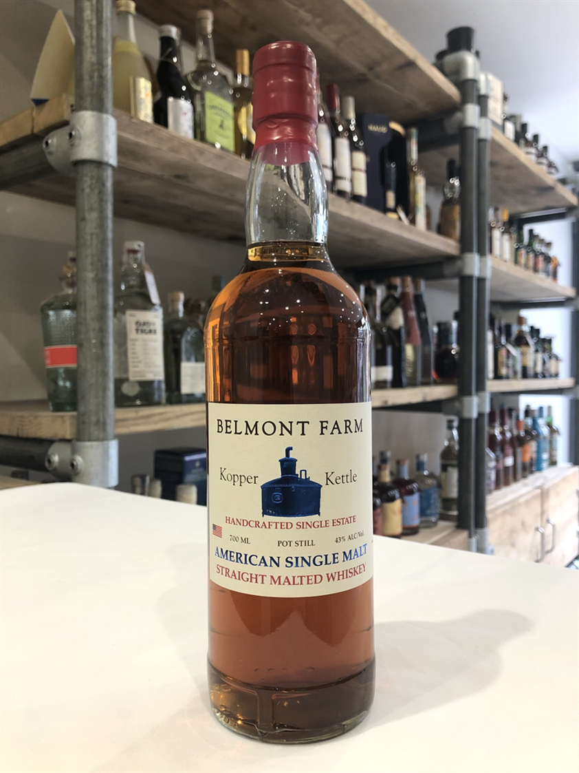 Belmont Farm Kopper Kettle American Single Malt 43% 70cl