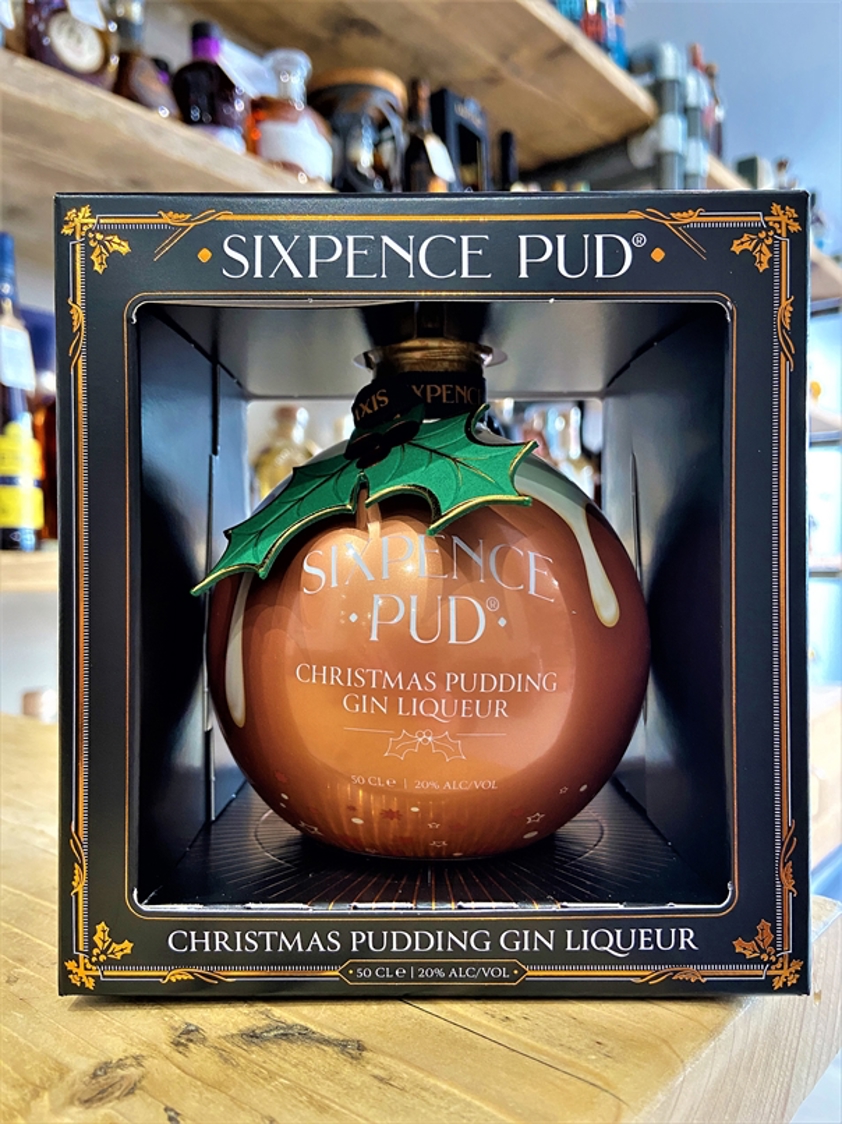 Sixpence Pud Christmas Pudding Gin Liqueur 20% 50cl