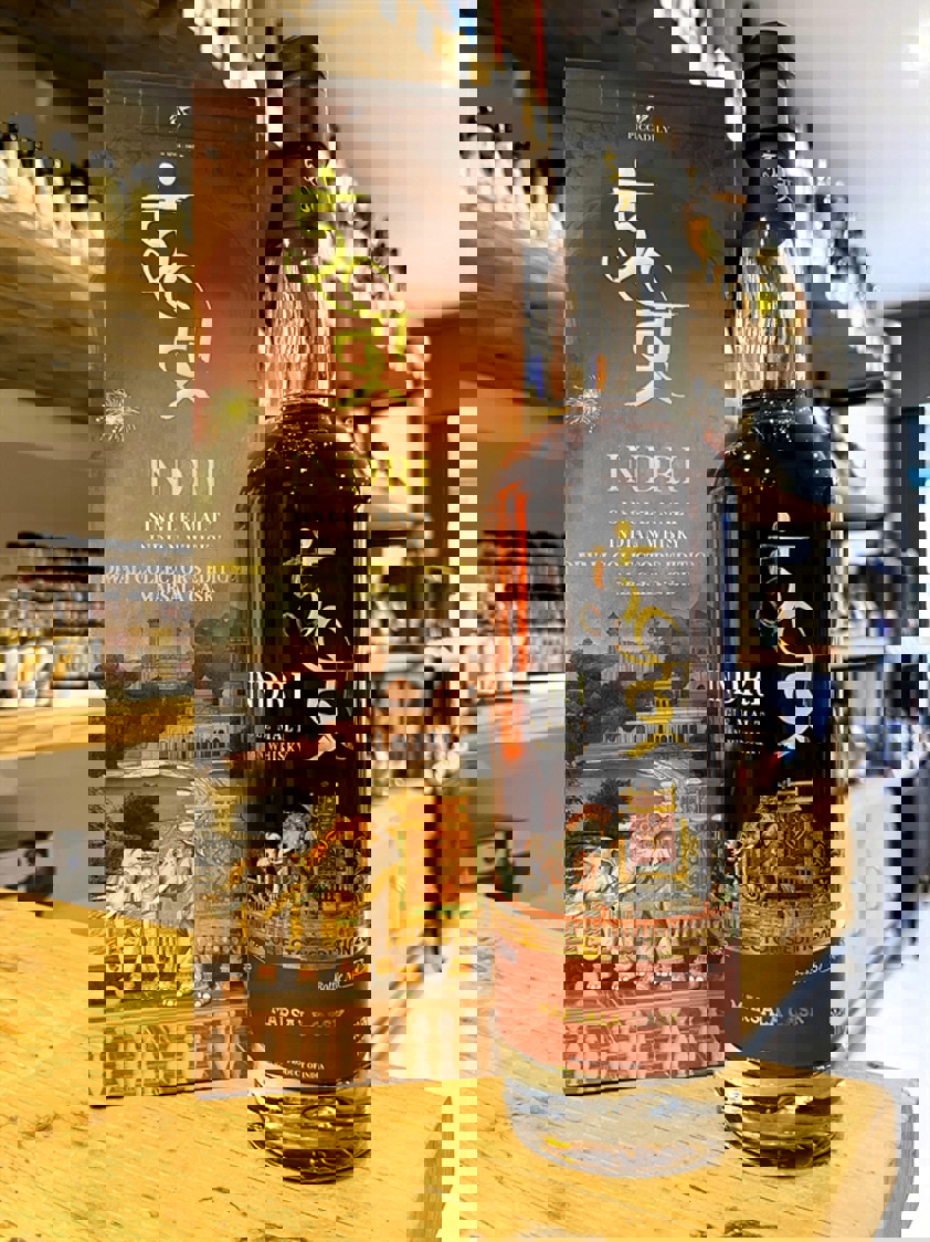 Indri Diwali 2025 Collector's Edition Single Malt Indian Whisky 58.5% 70cl