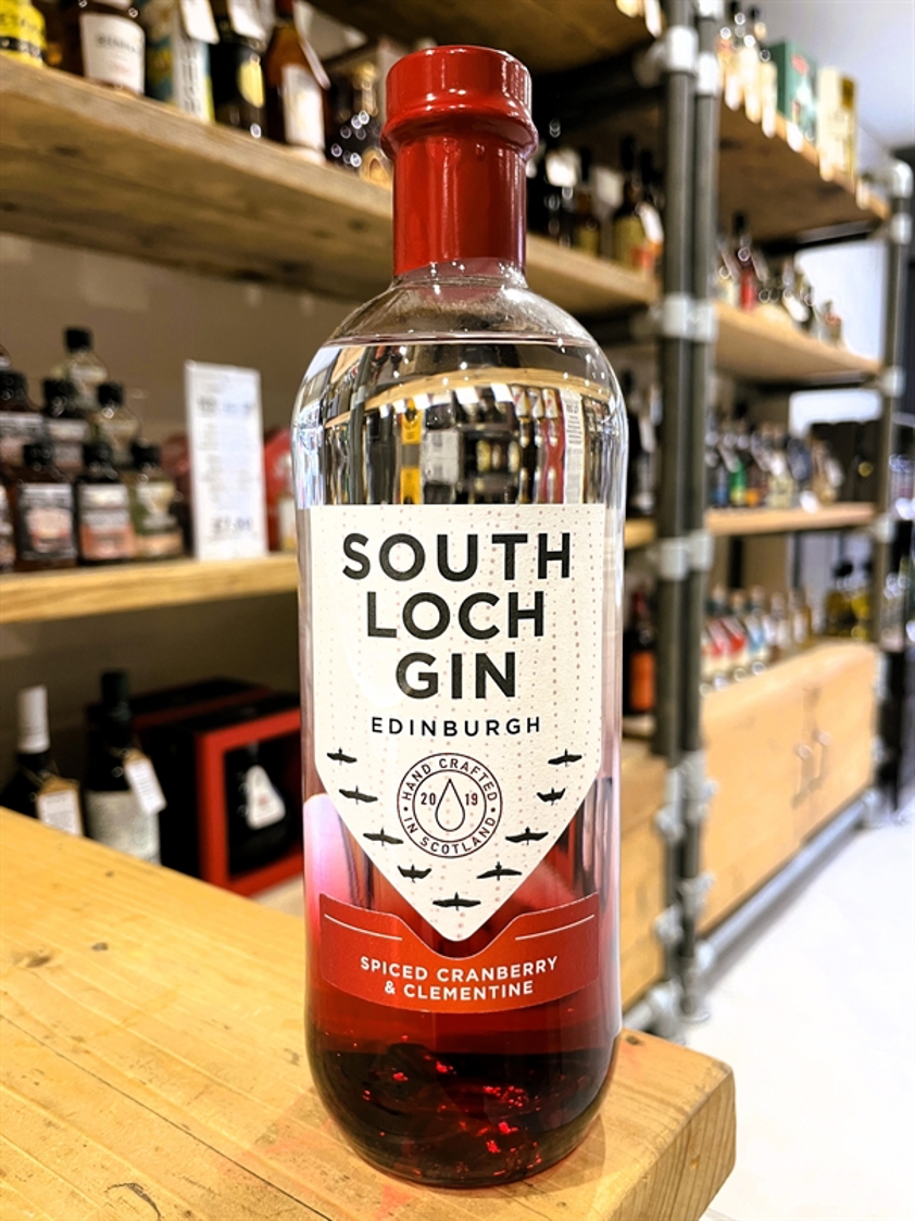 South Loch Spiced Cranberry & Clementine Gin 40% 70cl