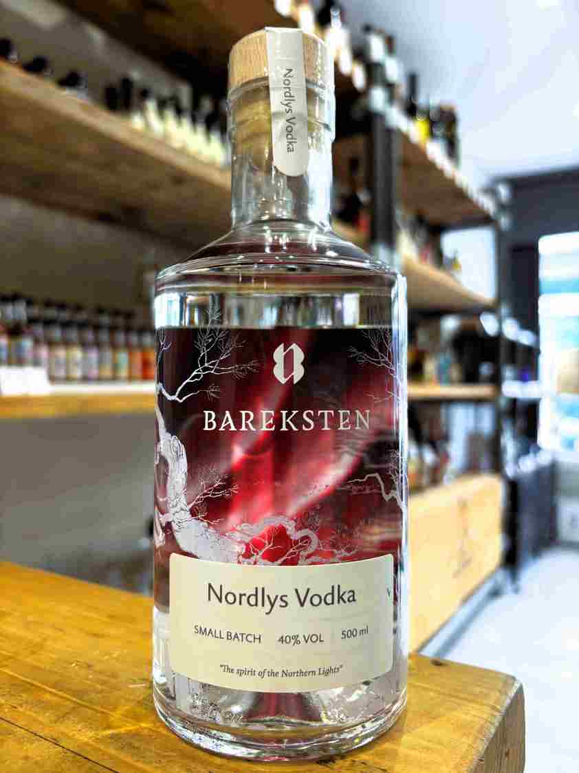 Bareksten Nordlys Vodka 40% 50cl