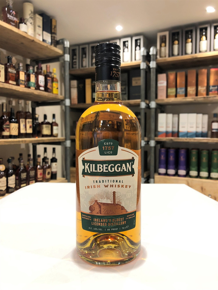 Kilbeggan Irish Blended Whisky 70cl