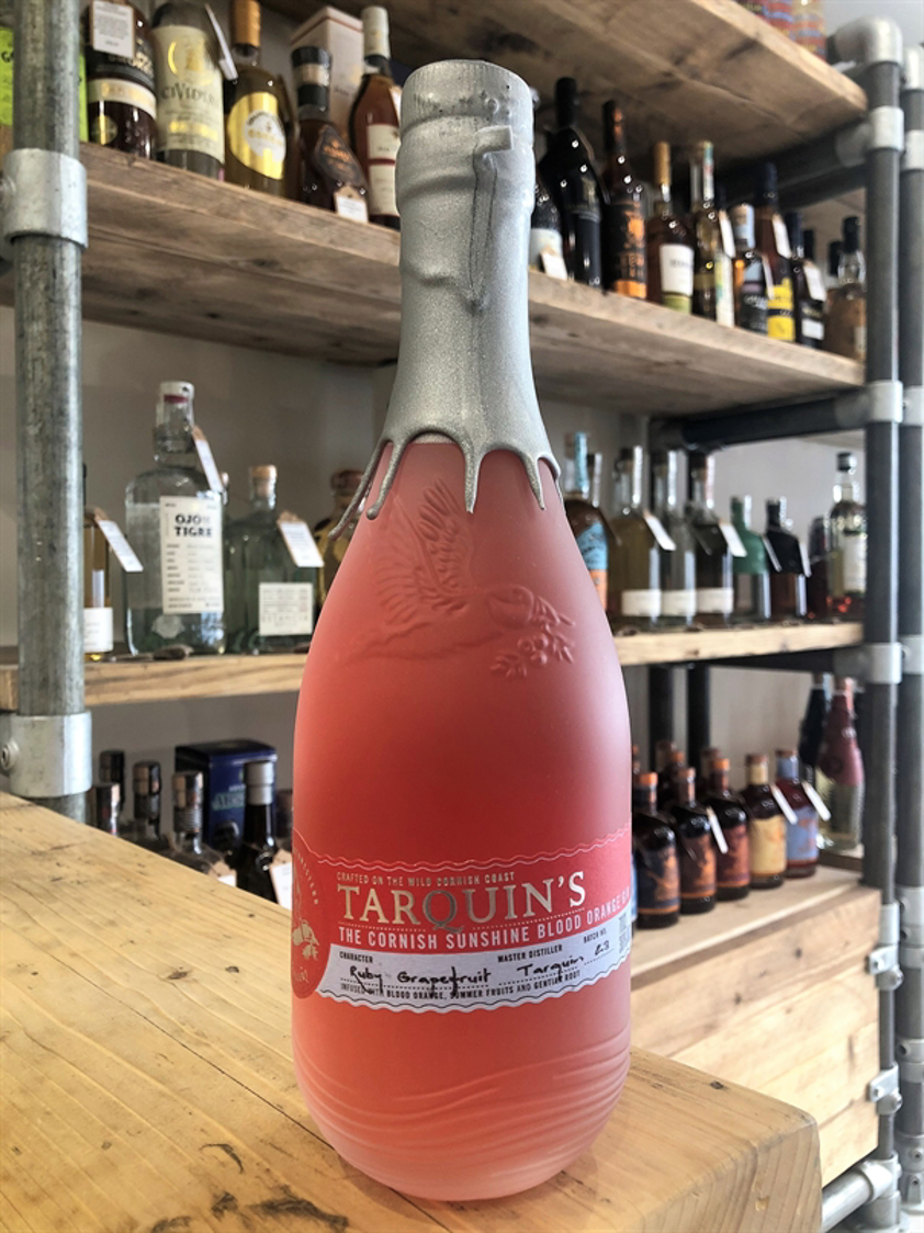 Tarquin's Cornish Sunshine Blood Orange Gin 38% 70cl