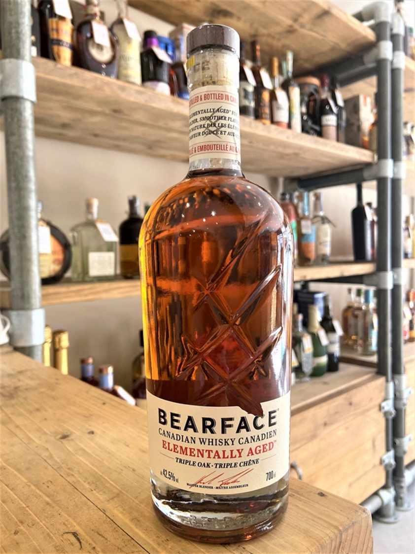 Bearface Triple Oak Canadian Whisky 42.5% 70cl