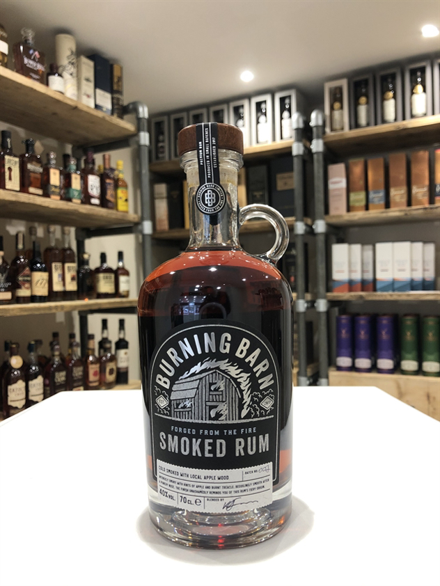 Burning Barn Smoked Rum 70cl