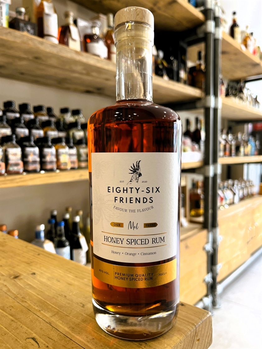 Eighty-Six Friends Honey Spiced Rum 40% 70cl