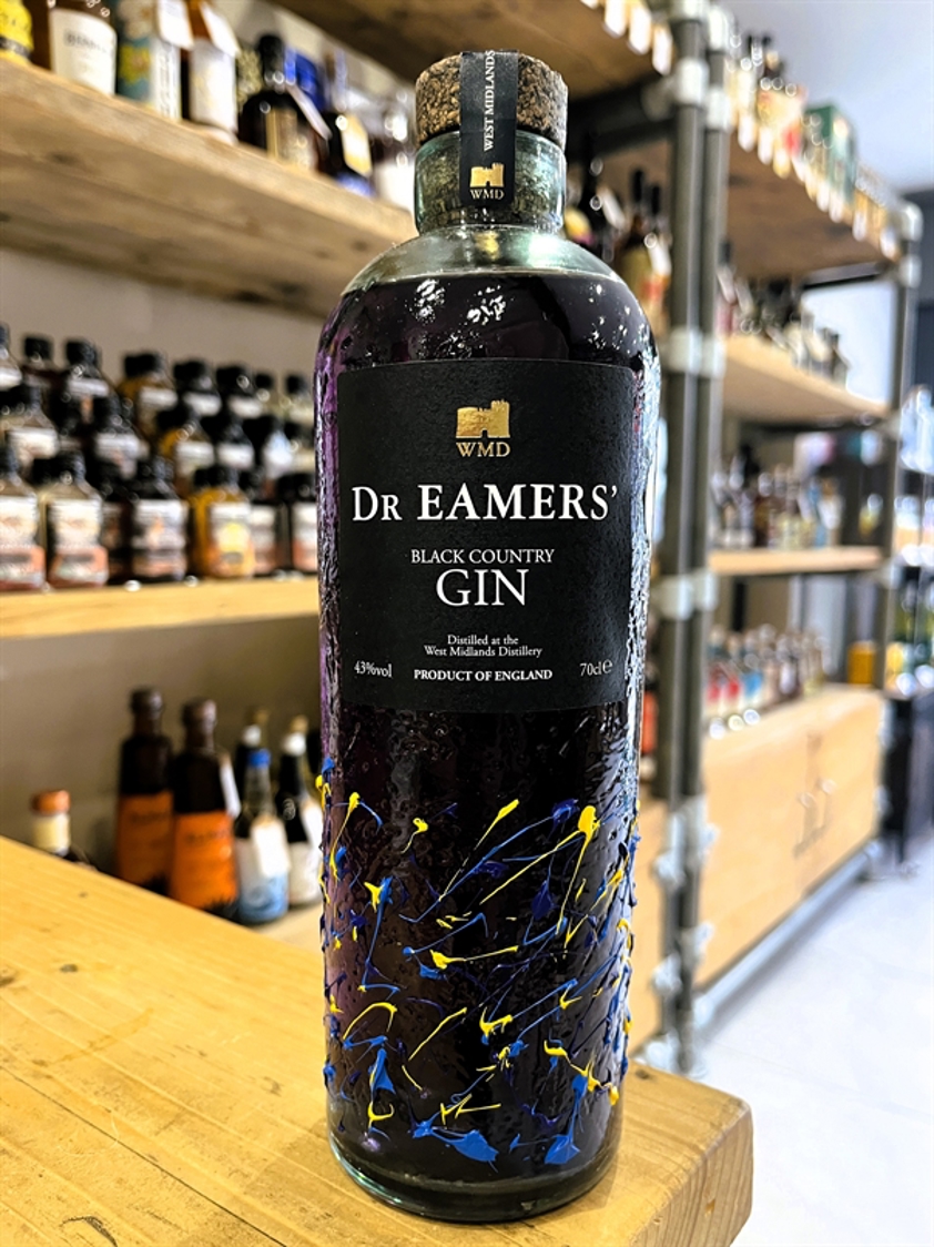 Dr. Eamers' Black Gin 43% 70cl