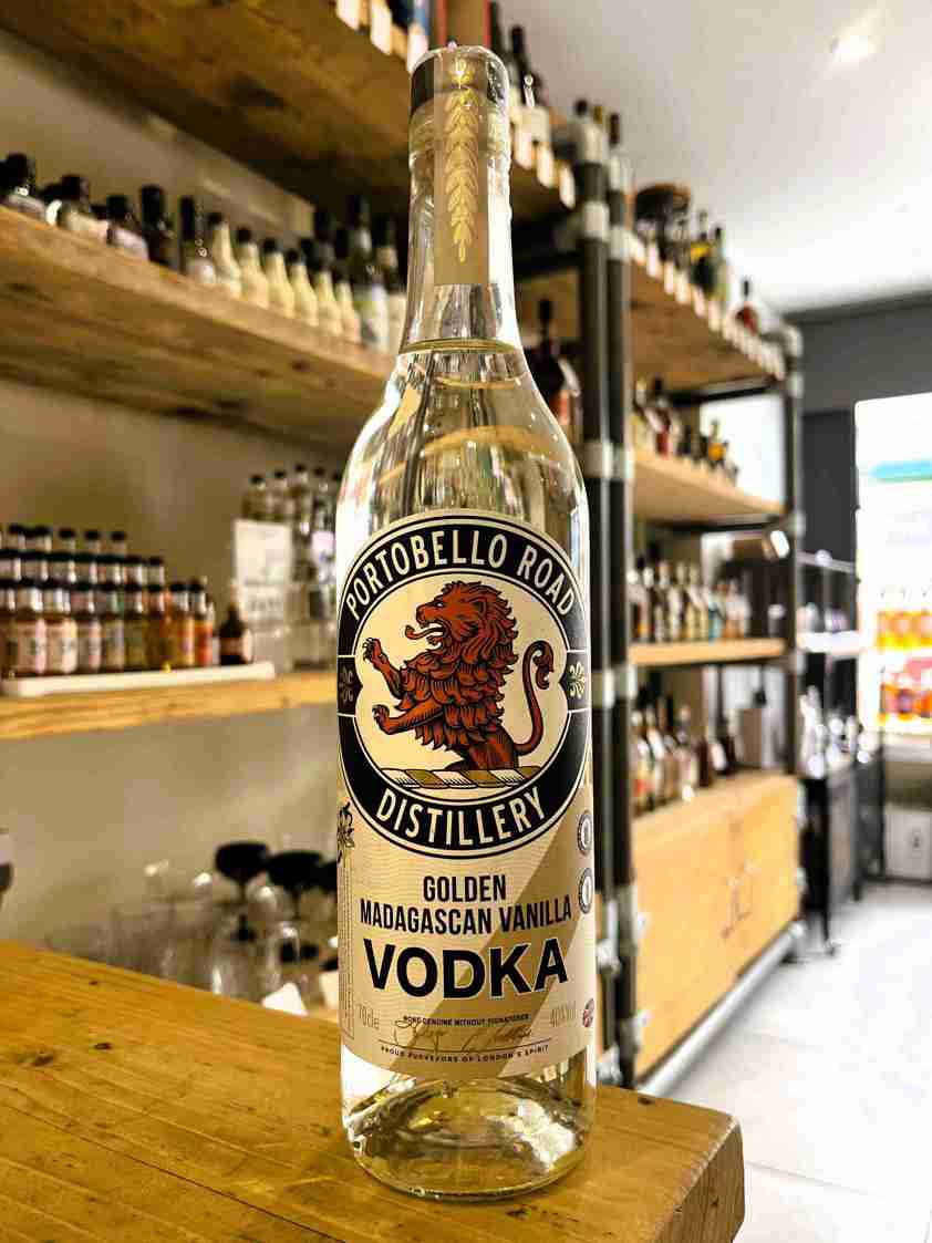 Portobello Road Golden Madagascan Vanilla Vodka 40% 70cl