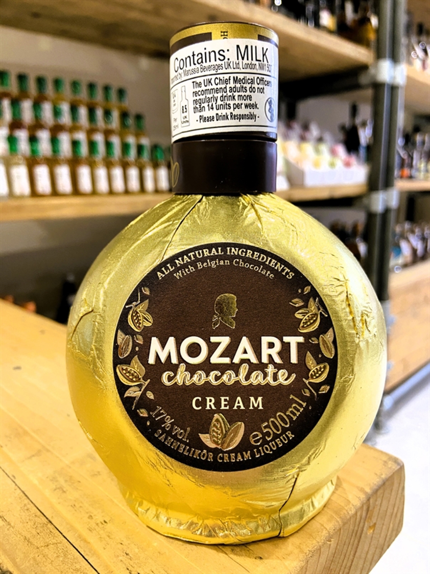 Mozart Gold Chocolate Cream Liqueur 17% 50cl