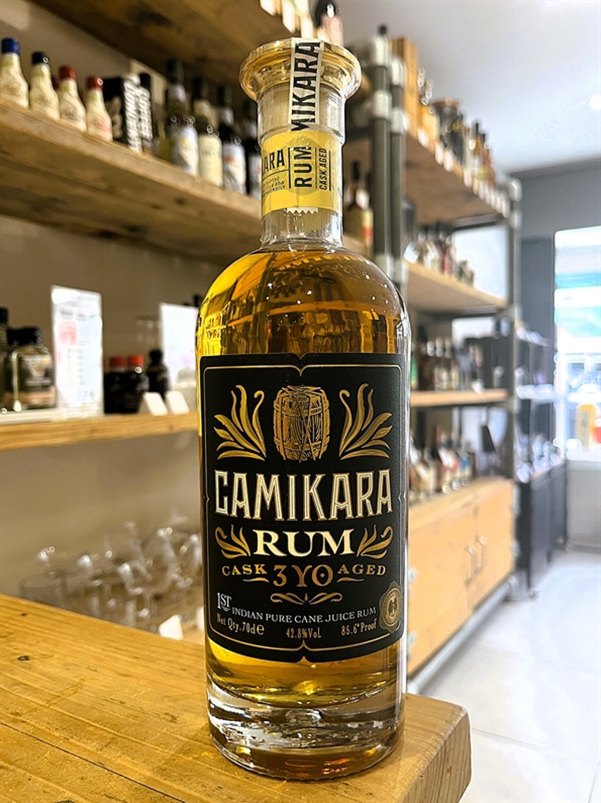 Camikara 3yo Indian Rum 42.8% 70cl