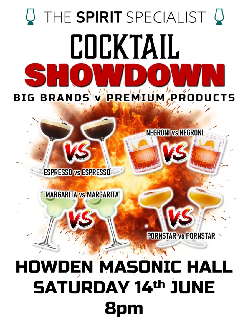 The Spirit Specialist COCKTAIL SHOWDOWN - a live event!