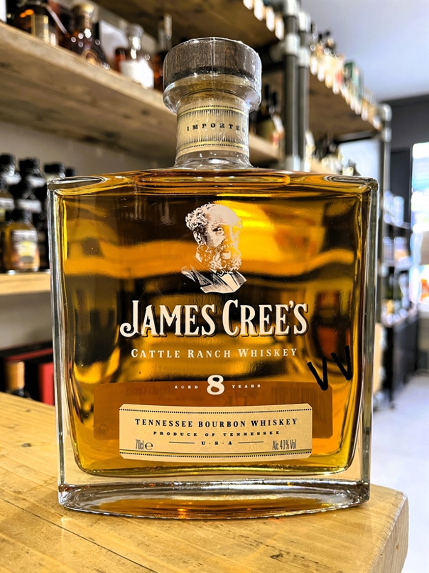 James Cree Cattle Ranch 8yo Tennessee Bourbon Whiskey 40% 70cl