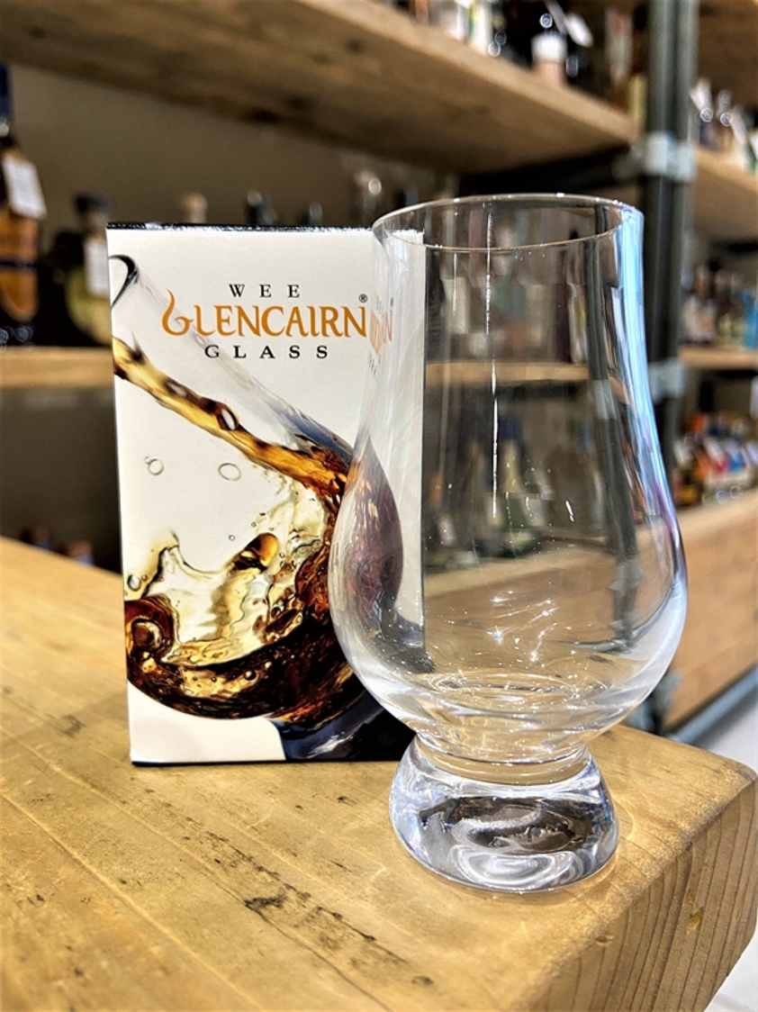 Official Glencairn Scottish Whisky Tasting Glass - A Wee Dram Crystal Glass