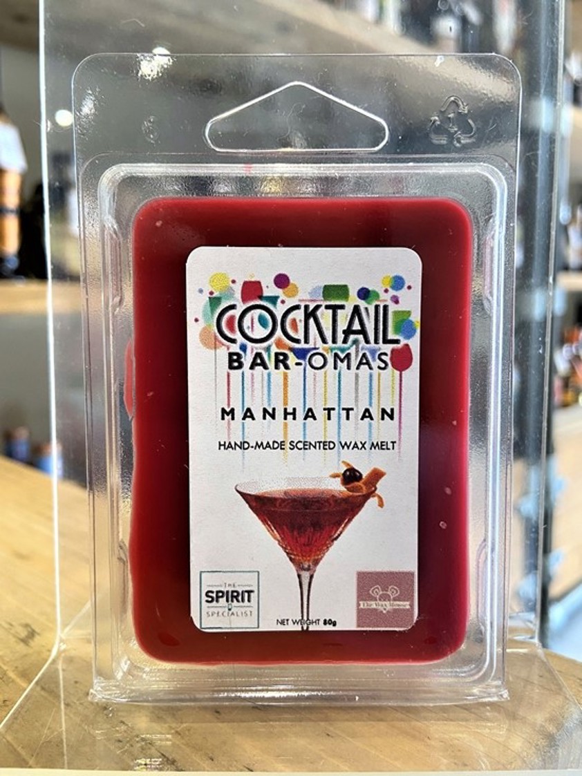 Cocktail Bar-omas Manhattan Cocktail Handmade Scented Wax Melt 80g