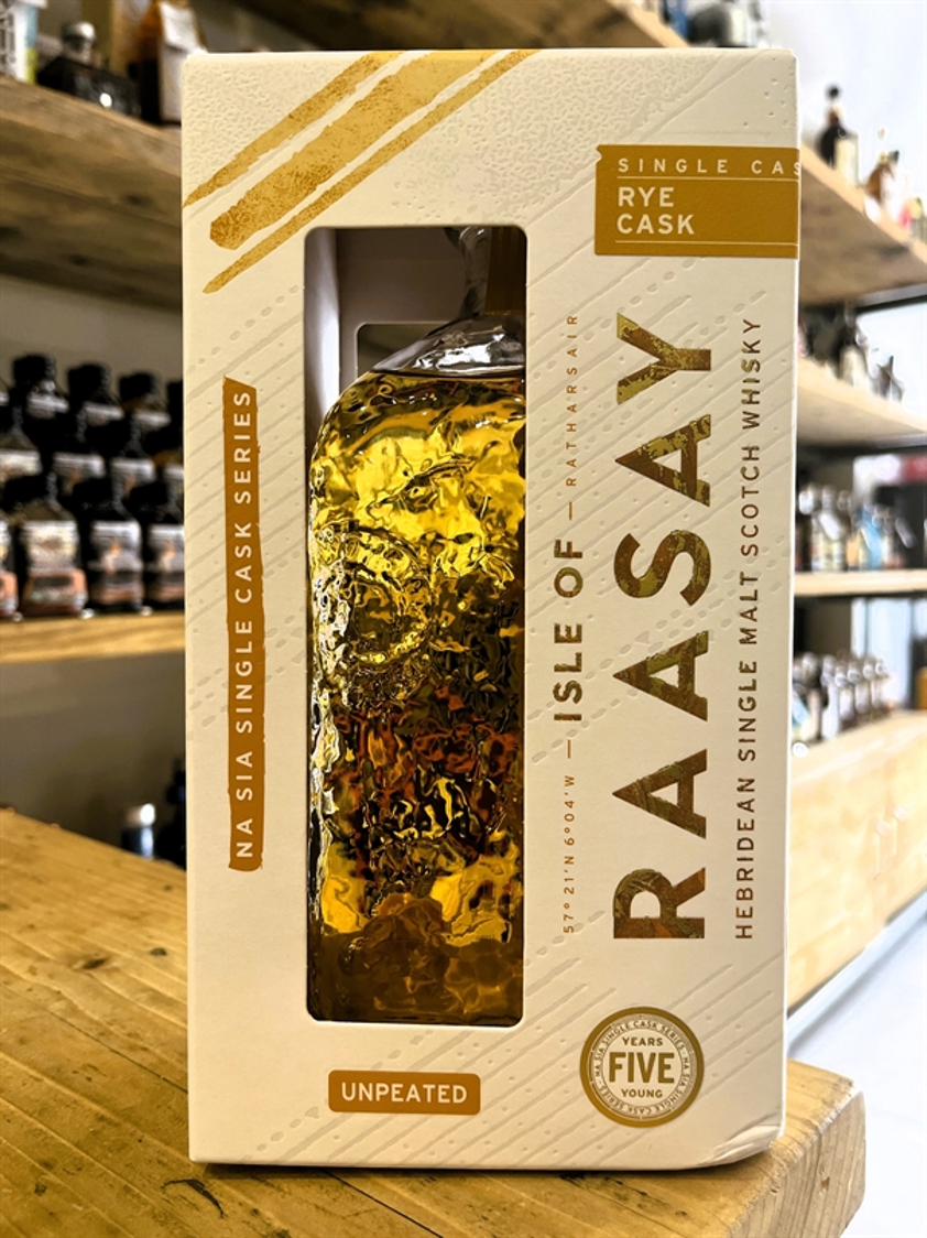 Isle of Raasay Rye Single Cask Unpeated 5yo 61.2% 70cl