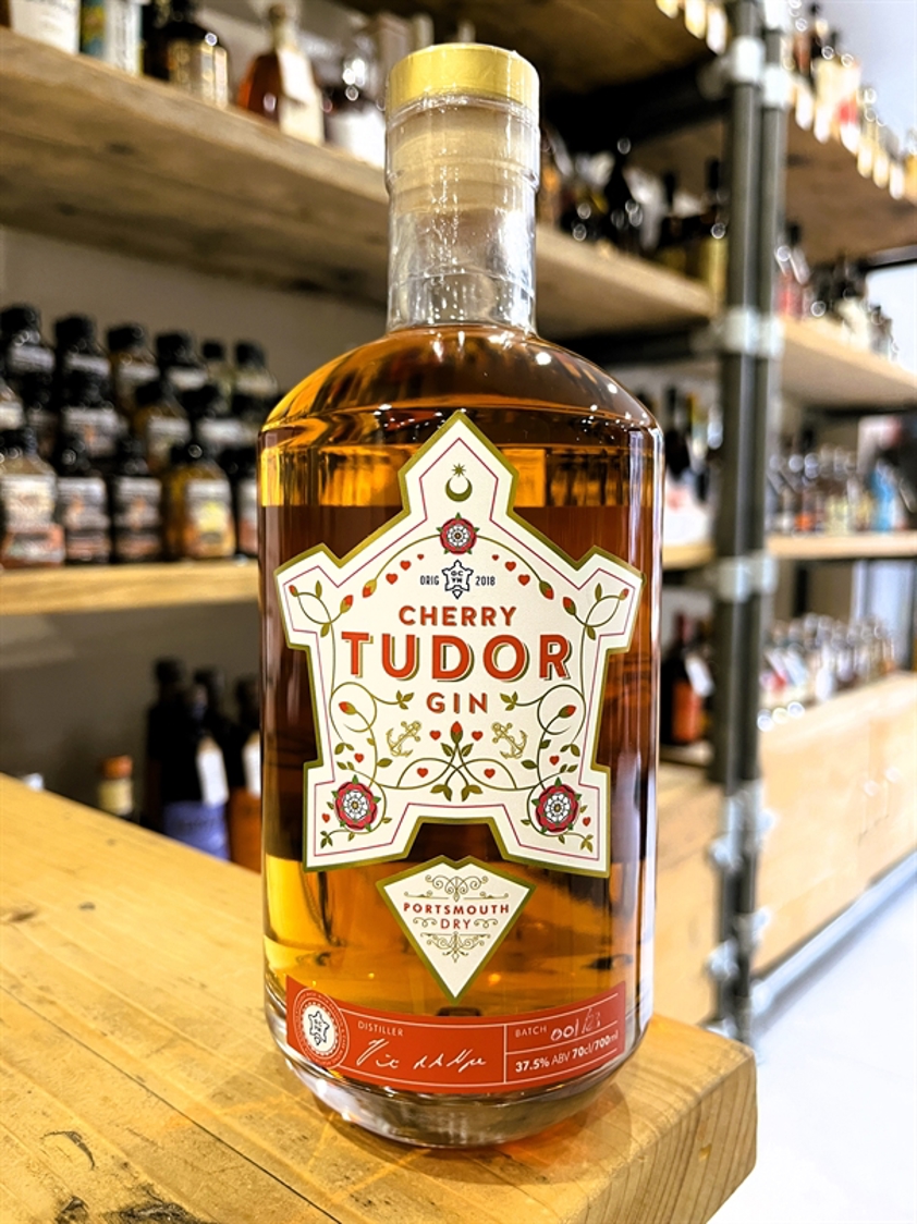 Portsmouth Distillery Tudor Cherry Gin 37.5% 70cl