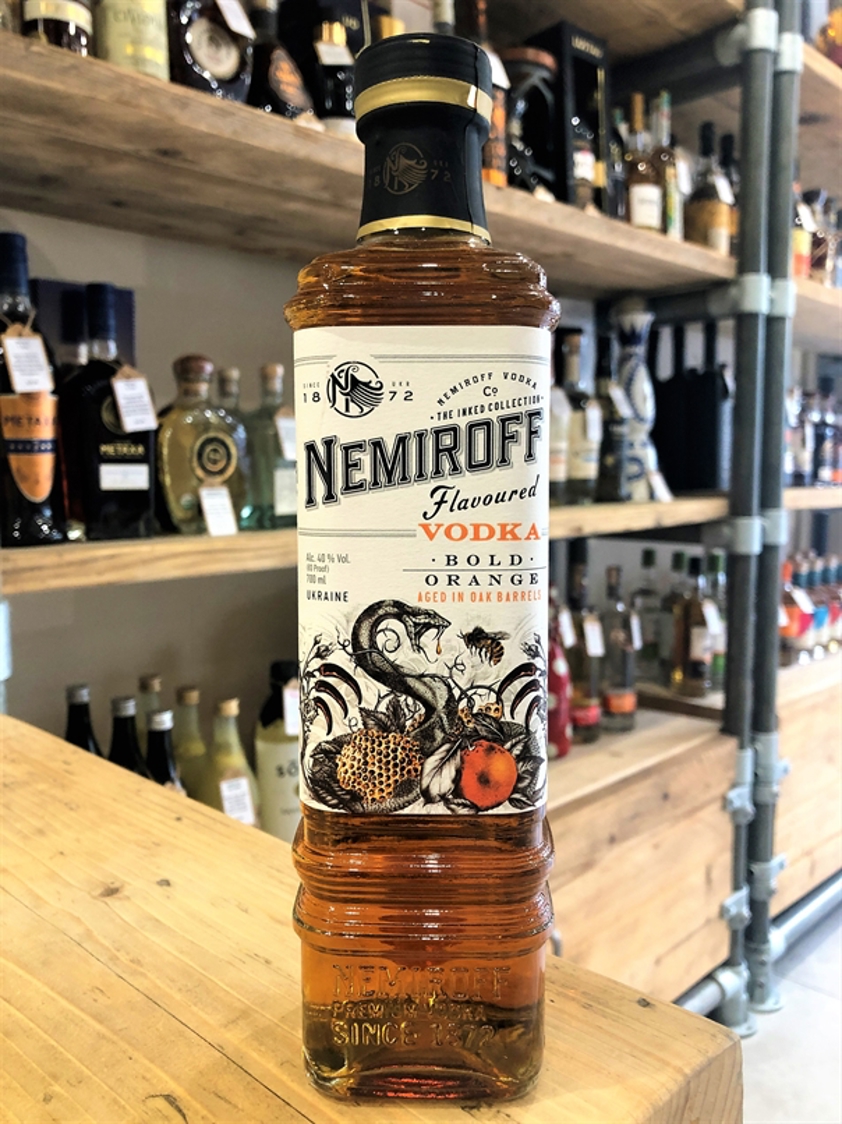 Nemiroff Bold Orange Ukraine Vodka 40% 70cl