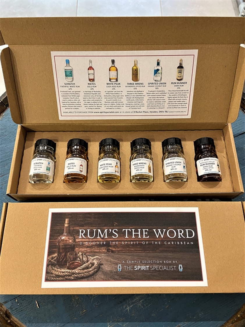 Rum's The Word Sample Selection Pack (Winter 2022) 6 x 30ml