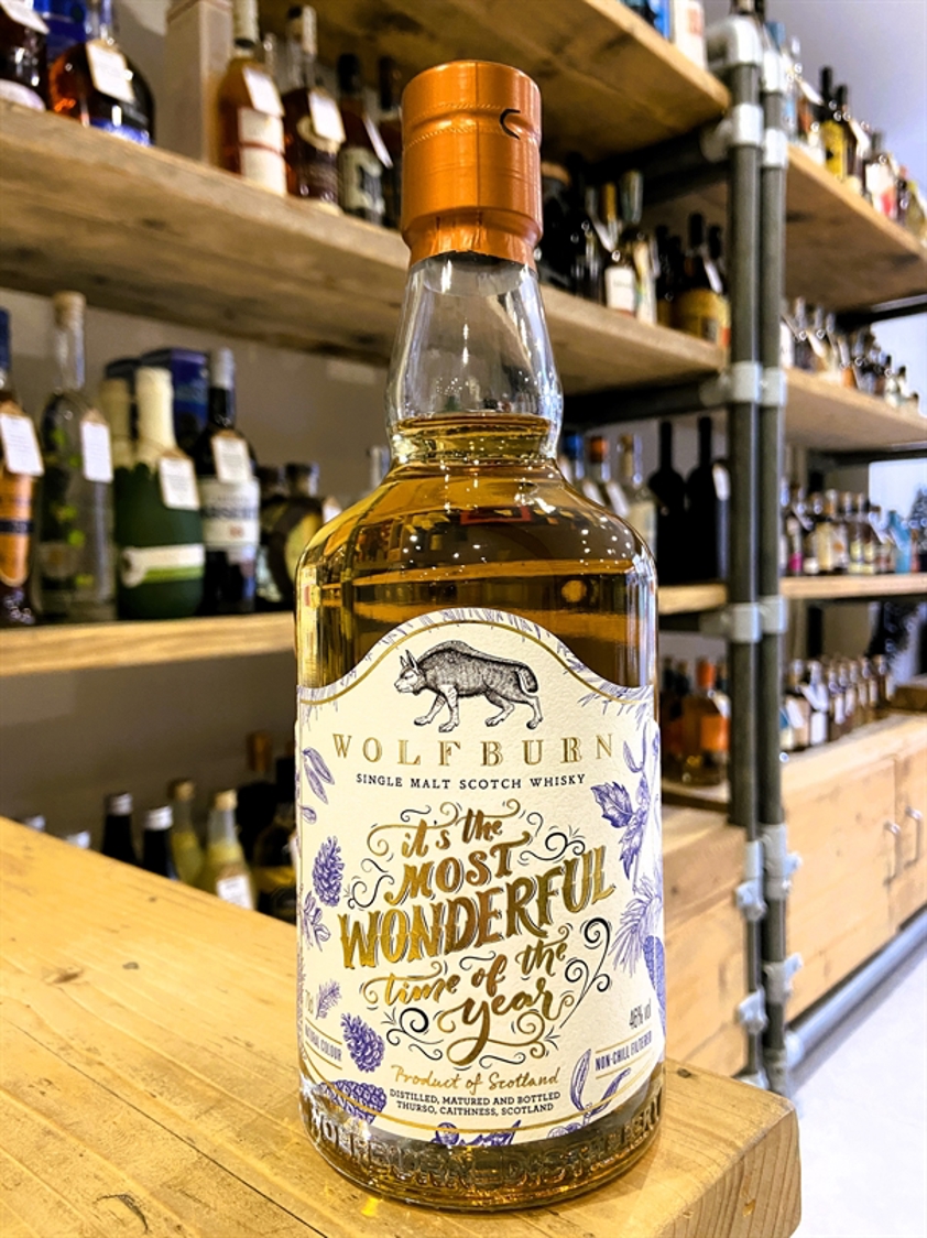 Wolfburn It's The Most Wonderful Time Of The Year Single Malt Whisky 46% 70cl