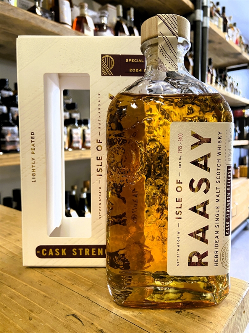 Isle of Raasay Cask Strength 2024 Release Island Single Malt Whisky 61.3% 70cl