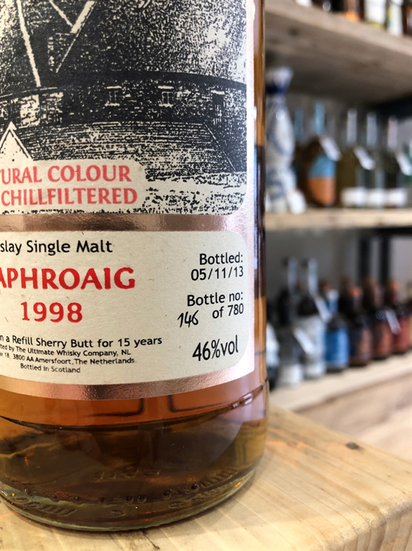 Laphroaig 1998 15yo The Ultimate Whisky Company 46% 70cl