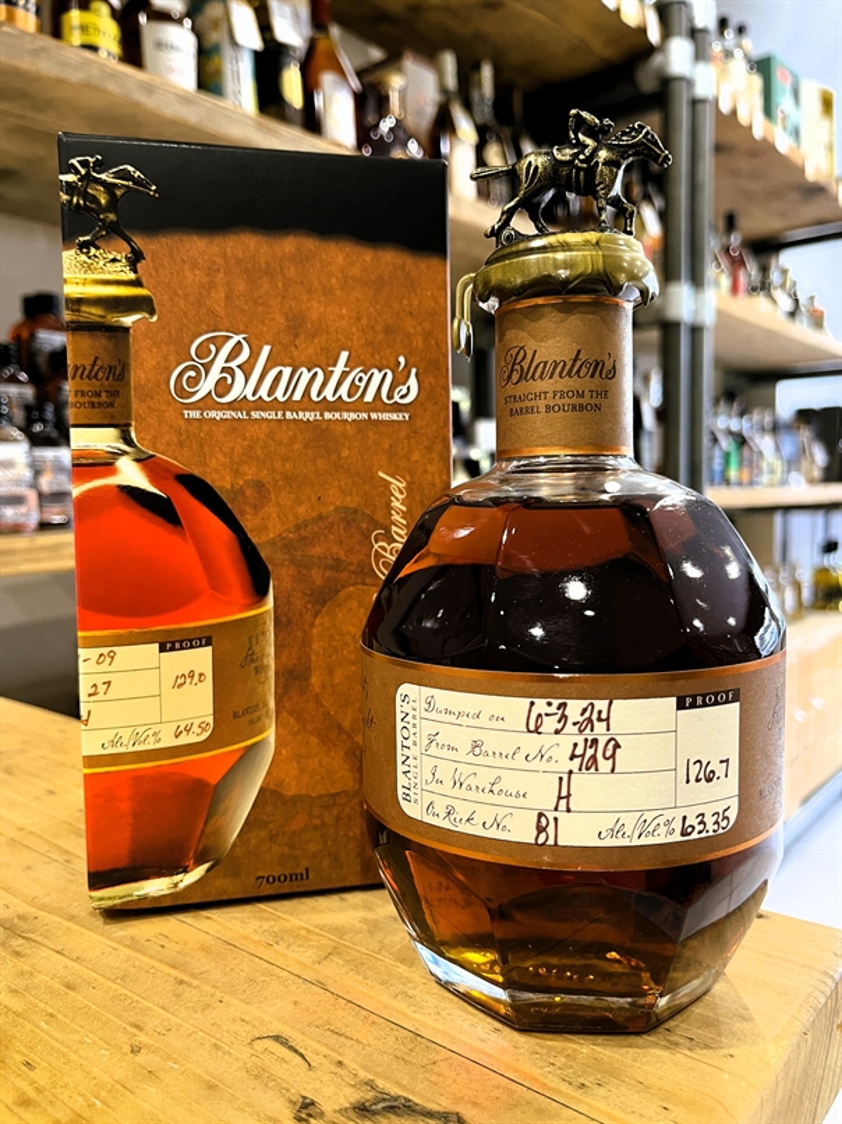 Blanton's Straight From The Barrel Bourbon #429 2024 63.35% 70cl