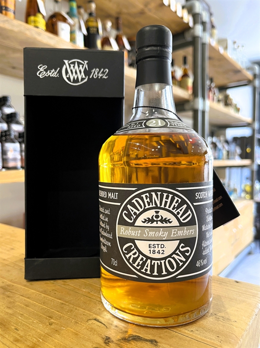 Cadenhead Creations 'Robust Smoky Embers' 21yo Batch 1 46% 70cl