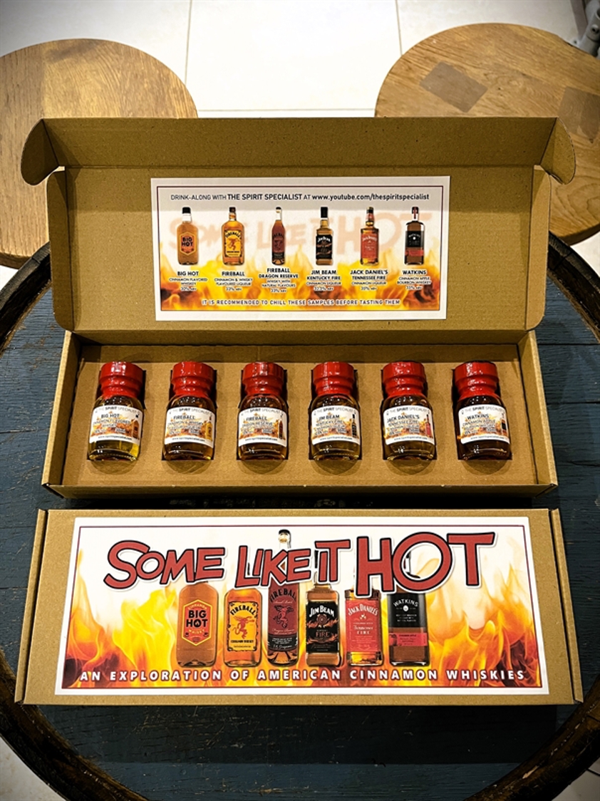 Some Like It Hot - an exploration of American Cinnamon Whiskies 6 x 30ml