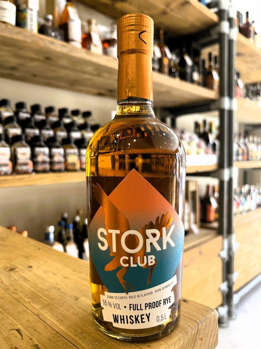 Stork Club Full Proof Rye Whisky 55% 50cl