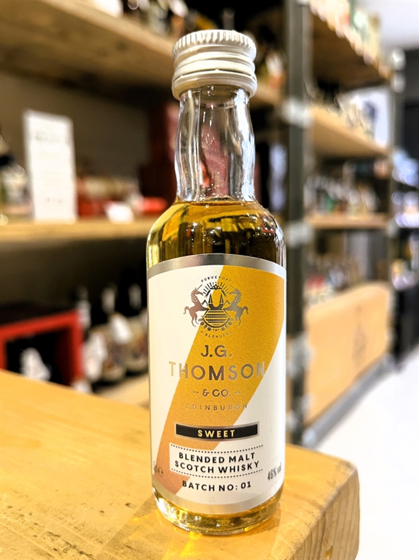 JG Thomson Sweet Blended Malt Batch 01 46% 5cl