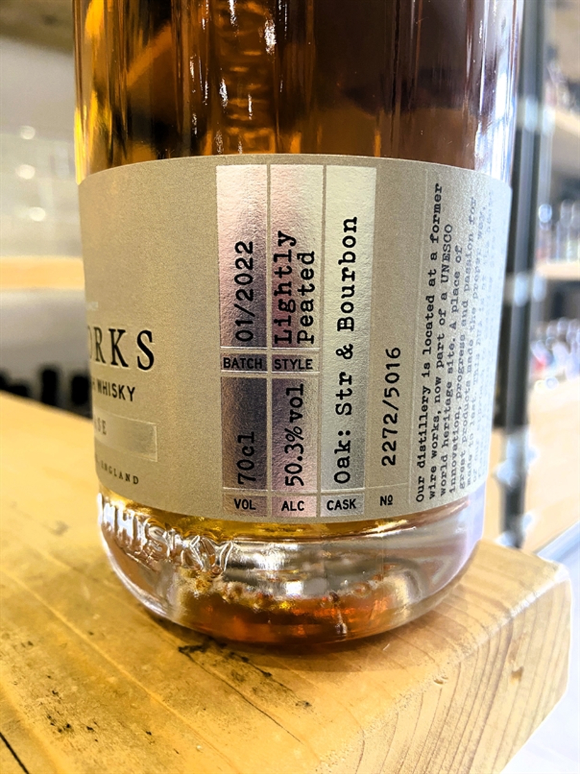 White Peak Wire Works First Release Single Malt Whisky 50.3% 70cl