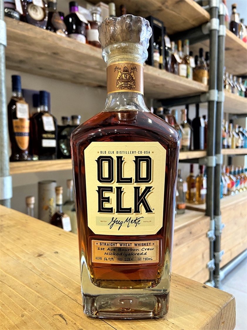 Old Elk Straight Wheat Whiskey 1st Ave Liquors Barrel pick 56.95% 75cl