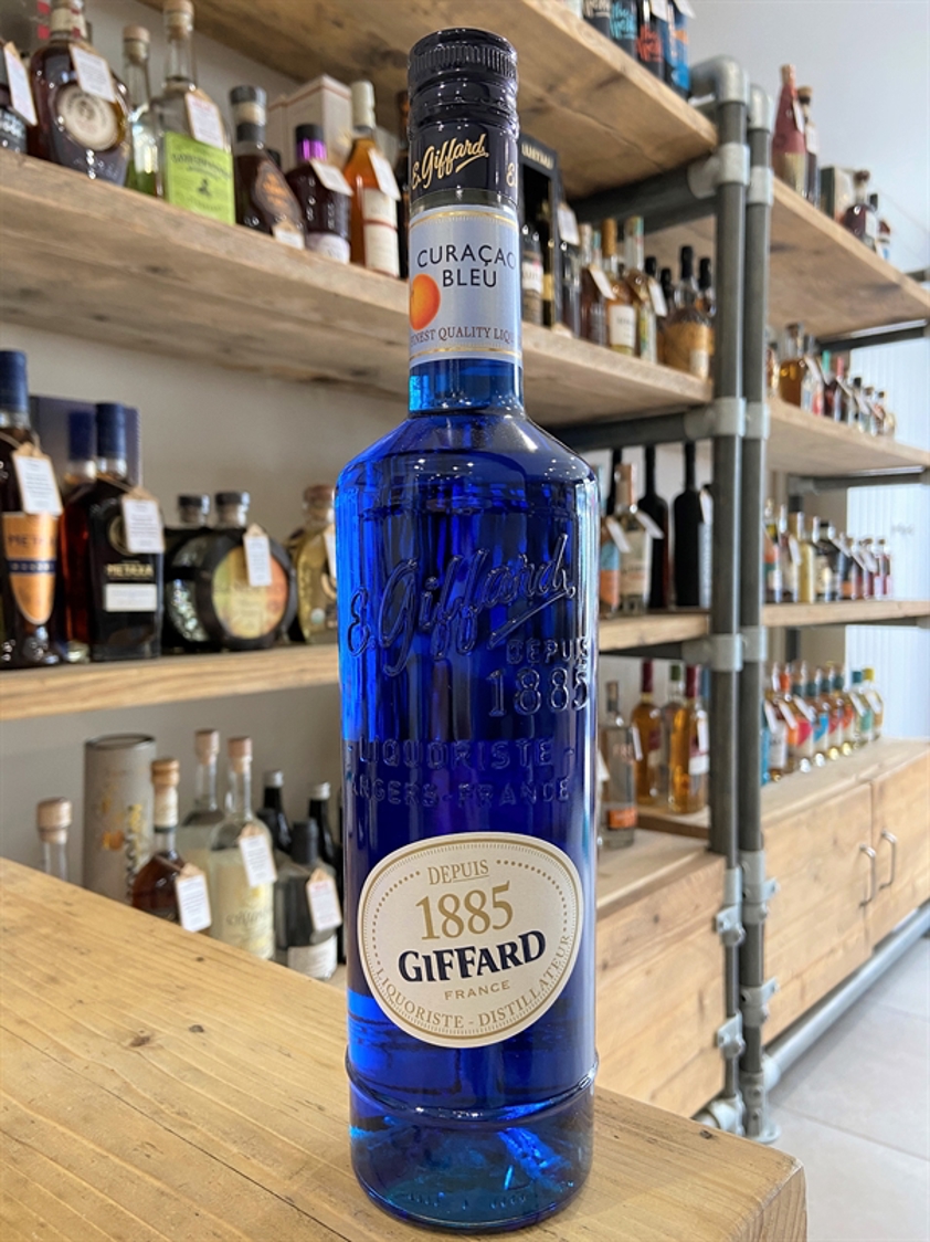 Giffard Curacao Bleu (Blue Curacao) Liqueur 25% 70cl