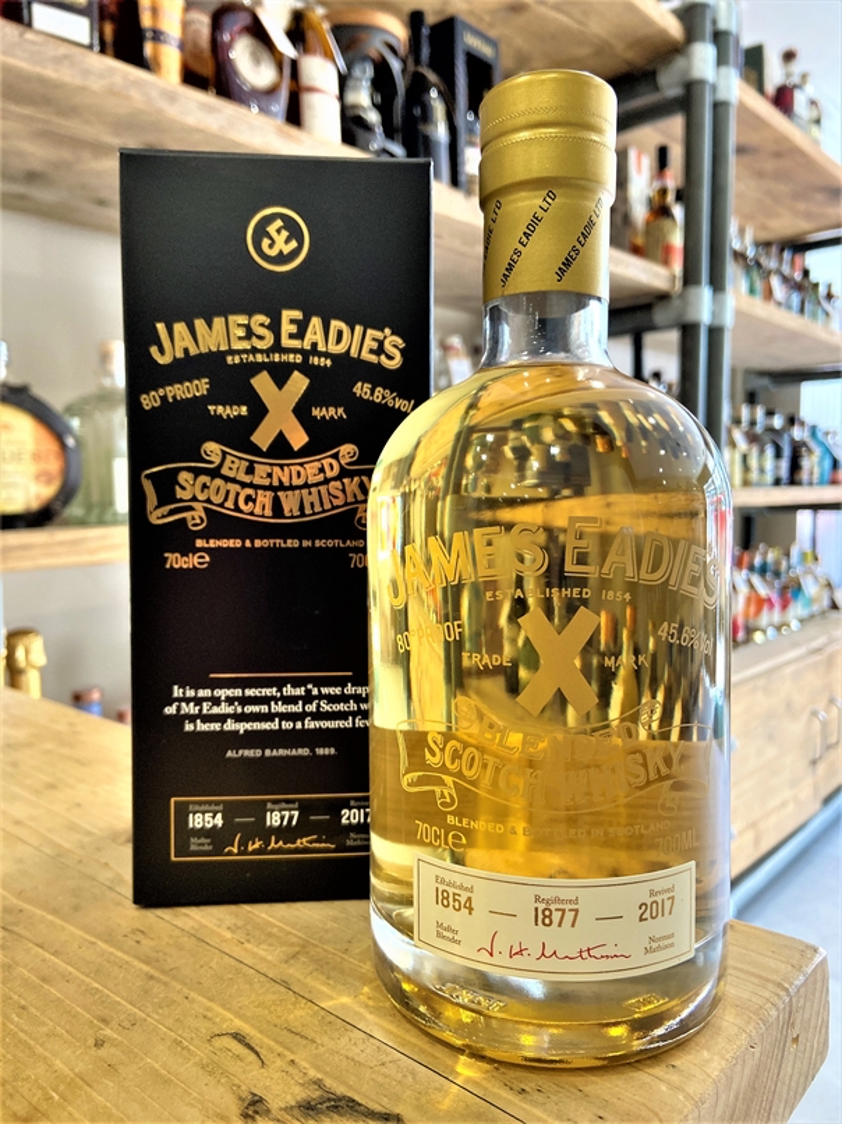 James Eadie Trade Mark X Blended Scotch Whisky 45.6% 70cl